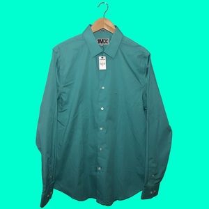 Express Men’s (L) Turquoise Dress Shirt
